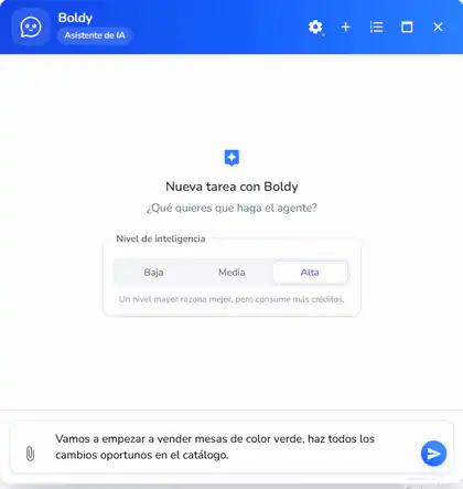 Configura cada agente con instrucciones, permisos y programación